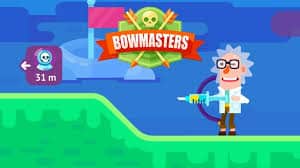 تحميل لعبة Bowmasters ‏2023 مهكرة من ميديا فاير للاندرويد