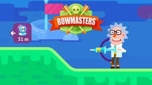 تحميل لعبة Bowmasters ‏2024 مهكرة من ميديا فاير للاندرويد